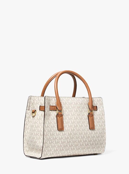 michael kors hamilton moderne small signature logo crossbody bag