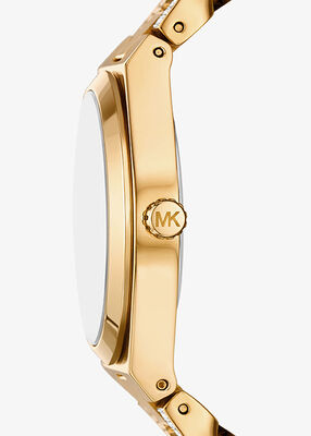 michael kors lennox 37mm ssbr gold