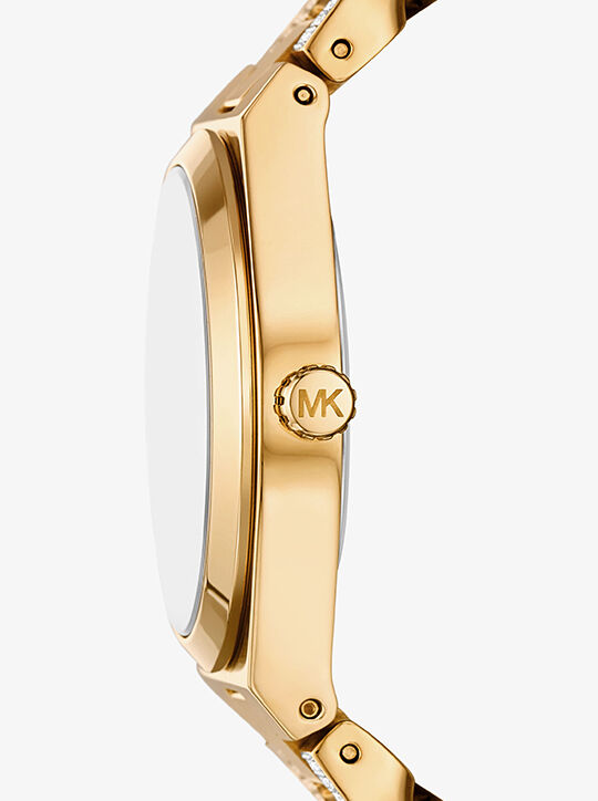 michael kors lennox 37mm ssbr gold