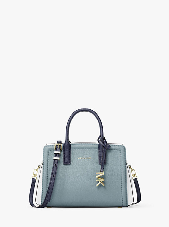 Laila Extra-Small Color-Block Leather Crossbody Bag michael kors laila extra small color block leather crossbody bag
