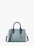 Laila Extra-Small Color-Block Leather Crossbody Bag michael kors laila extra small color block leather crossbody bag