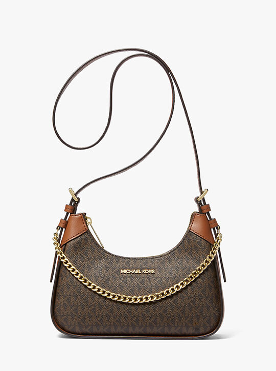 michael kors wilma small signature logo crossbody bag