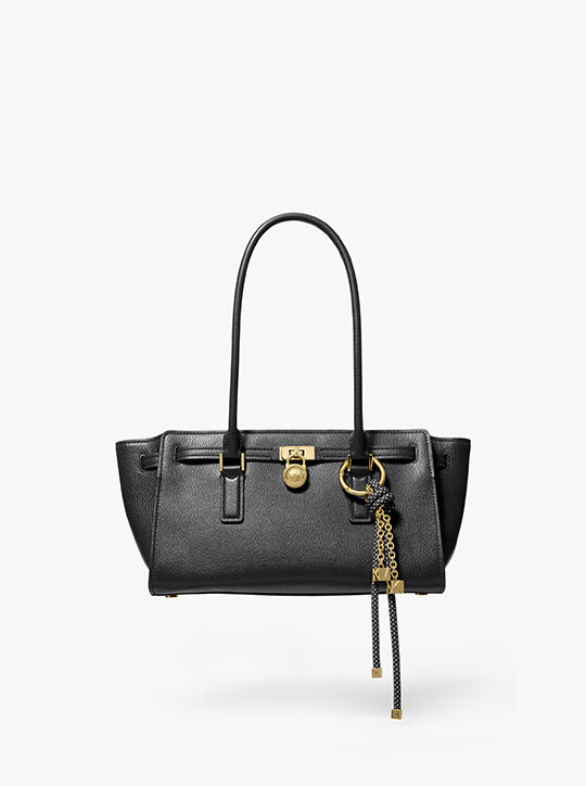 michael kors hamilton moderne small leather satchel