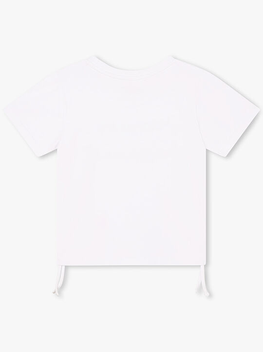 Empire Logo Print Stretch Cotton T-Shirt