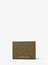 michael kors harrison logo billfold wallet with passcase