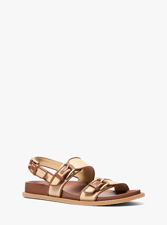 صندل نيا المنسوج michael kors صندل نيا المنسوج