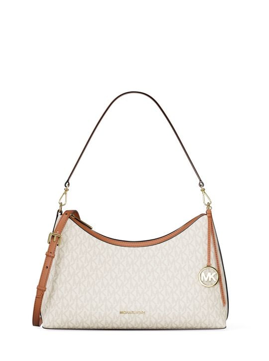 Sammy Medium Signature Logo Convertible Shoulder Bag michael kors sammy medium signature logo convertible shoulder bag