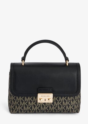 michael kors tribeca extra small signature logo convertible crossbody bag