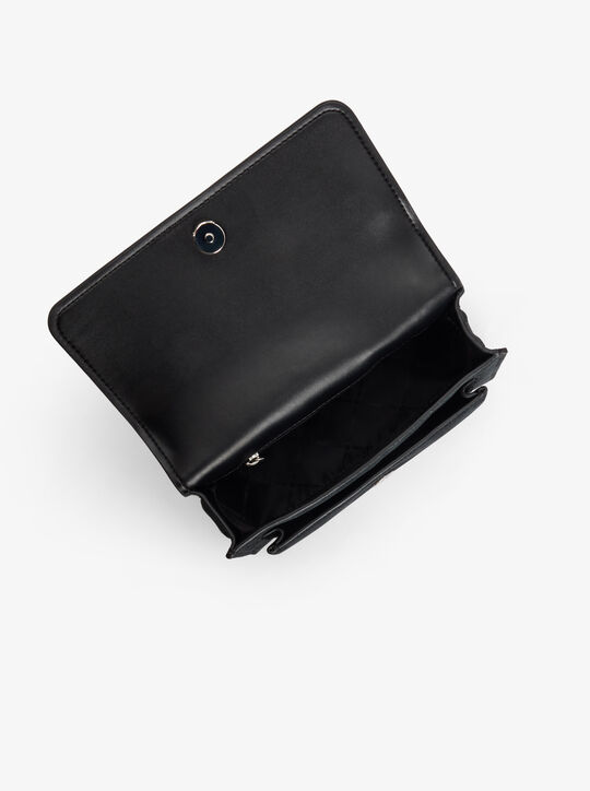 michael kors claire large suede shoulder bag