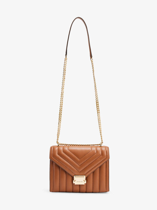 Whitney Medium Quilted Shoulder Bag | Michael Kors Official Website