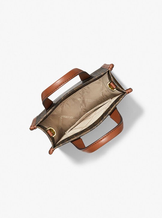 michael kors gigi extra small empire signature logo crossbody bag