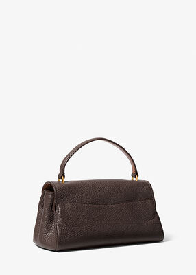 michael kors hamilton moderne extra small textured leather slouchy crossbody bag