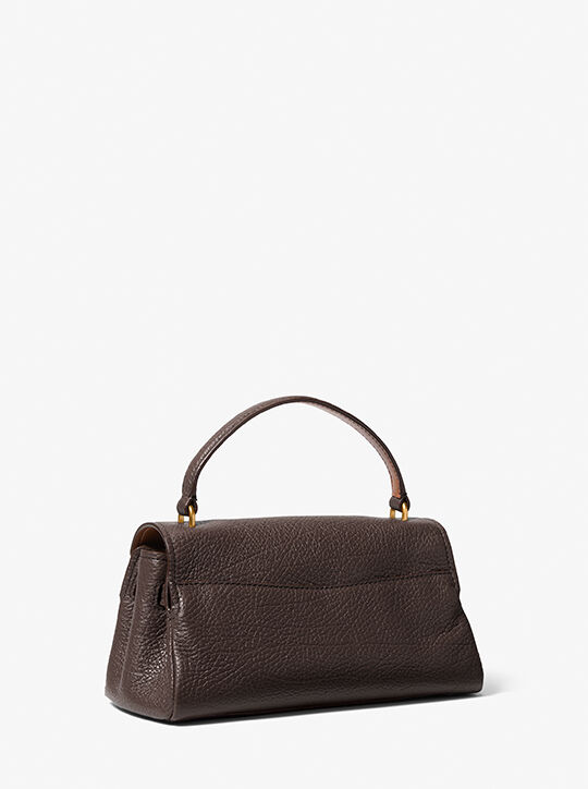 Hamilton Moderne Extra-Small Textured Leather Slouchy Crossbody Bag michael kors hamilton moderne extra small textured leather slouchy crossbody bag
