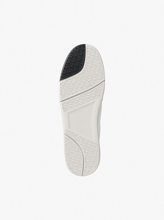 michael kors wilton perforated leather sneaker