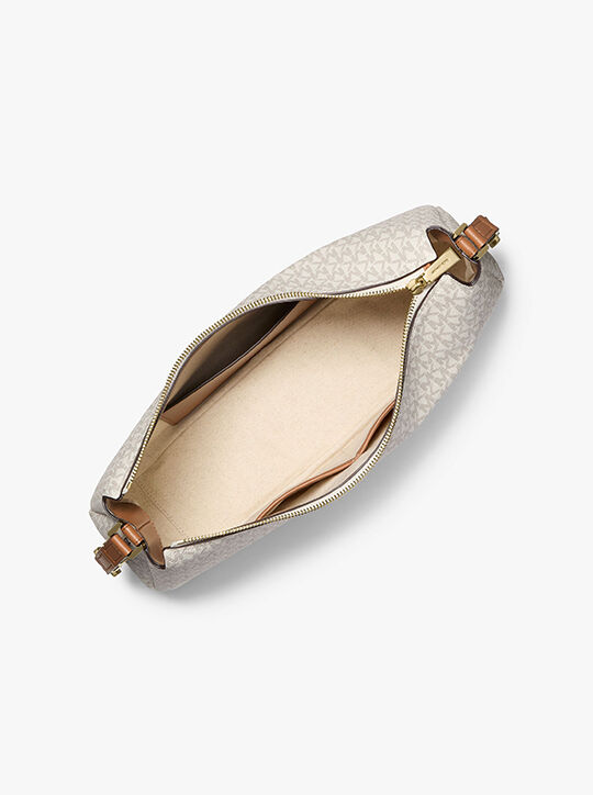 michael kors nolita medium signature logo shoulder bag