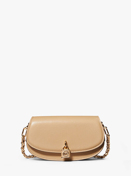 michael kors mila small leather shoulder bag