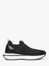 michael kors ari stretch knit slip on sneaker