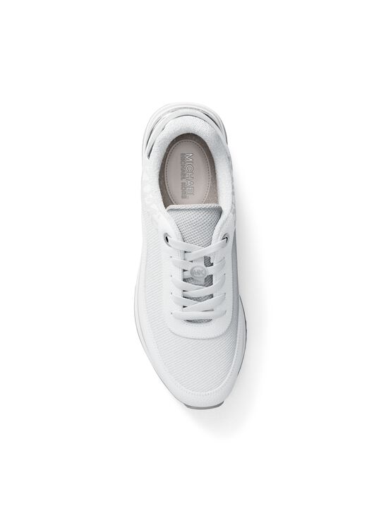 Hattie Mixed-Media Trainer michael kors hattie mixed media trainer
