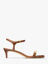 michael kors dina embellished leather sandal