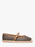 Lynn Signature Logo Ballet Espadrille michael kors lynn signature logo ballet espadrille