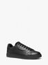 michael kors keating embellished leather sneaker