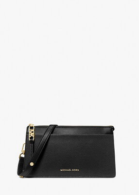 Empire Large Leather Convertible Crossbody Bag