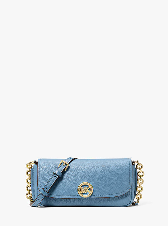 michael kors nolita small pebbled leather crossbody bag