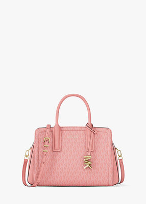 michael kors حقيبة ليلى الصغيرة بشعار الماركة
