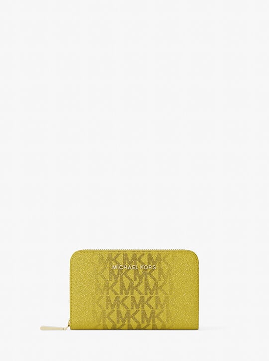Small Ombré Signature Logo Wallet michael kors small ombr signature logo wallet