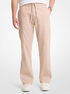 michael kors linen and cotton blend pants