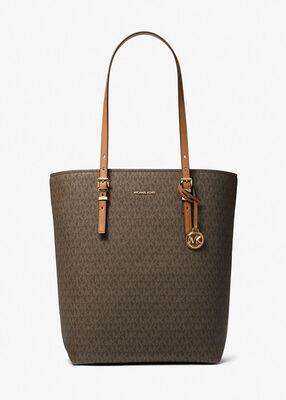 michael kors quinn large signature logo tote bag