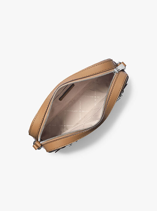 michael kors حقيبة كروس بودي جيت سيت كبيرة بشعار الماركة