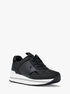 michael kors raina leather trainer