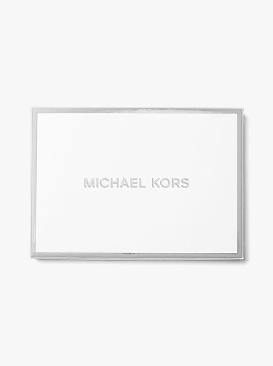 michael kors حافظة بطاقات جيت سيت صغيرة بسحاب