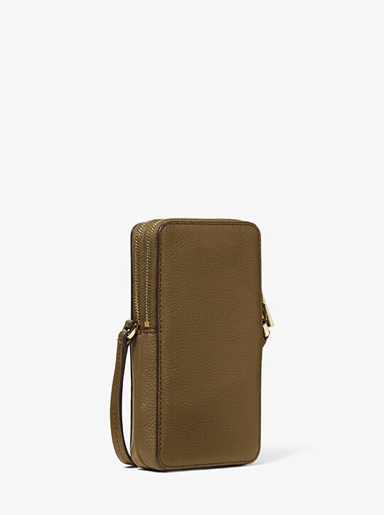 Jet Set Small Pebbled Leather Smartphone Crossbody Bag michael kors jet set small pebbled leather smartphone crossbody bag