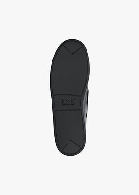 michael kors aiden leather boat shoes