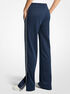 michael kors piqu  contrast track pants