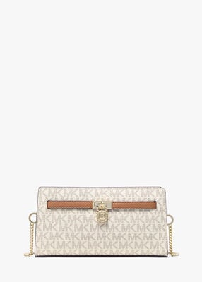 michael kors hamilton moderne extra small signature logo convertible crossbody bag