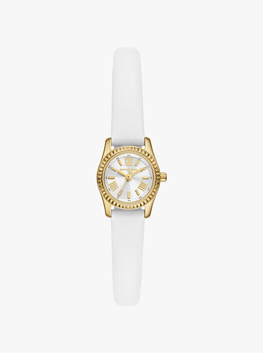 Micro Lexington Leather Watch michael kors micro lexington leather watch