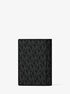 michael kors hudson signature logo folio card case