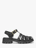 michael kors easton leather sandal