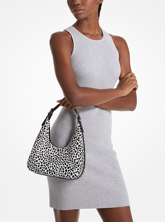 A*a様 【希少】ハローウェルス5冊セット◆ウェルスダイナミクス◆タナカミノル Nolita Small Cheetah Print Calf Hair Hobo Shoulder Bag, BLACK