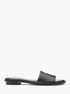 michael kors deanna cutout leather slide sandal