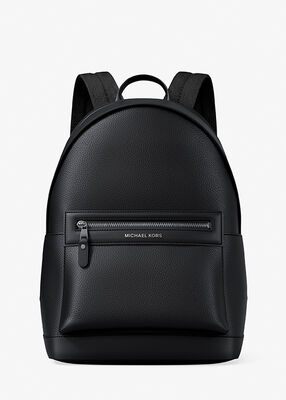 michael kors حقيبة ظهر جيت سيت من الجلد المحبب
