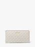 michael kors bryant large signature logo snap front wallet