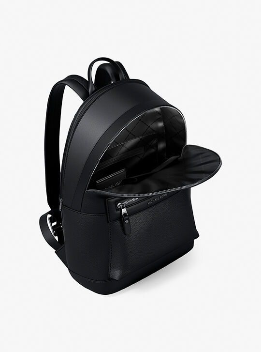 MICHAEL KORS リュック Jet Set Pebbled Leather Backpack, BLACK | Michael Kors KSA