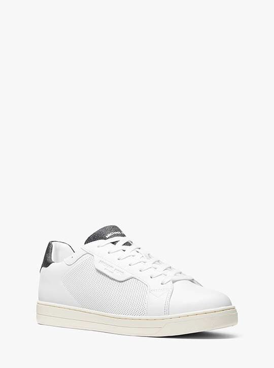 michael kors keating leather sneaker