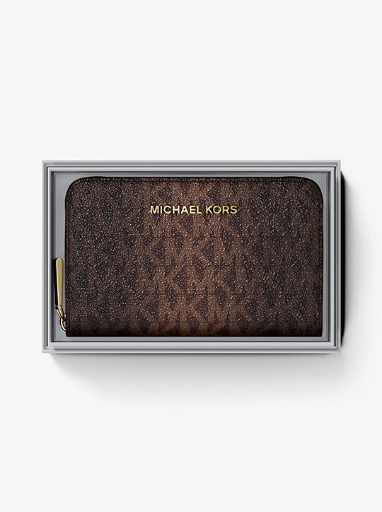 michael kors small ombr  signature logo wallet