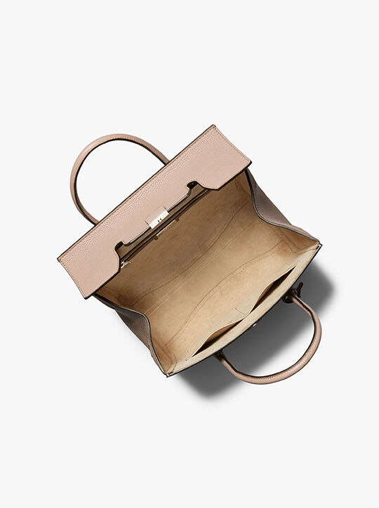 حقيبة كامبل متوسطة الحجم من الجلد المرصوف بالحصى michael kors حقيبة كامبل متوسطة الحجم من الجلد المرصوف بالحصى