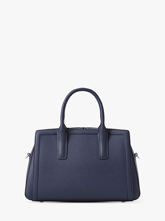 michael kors laila medium leather satchel